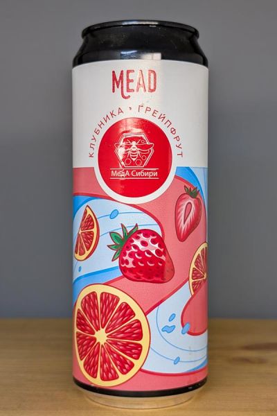 МедА Сибири Mead Грейпфрут-Клубника