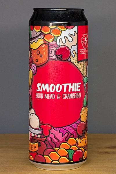 МедА Сибири Smoothie sour mead & cranberry медовуха мороженое с клюквой